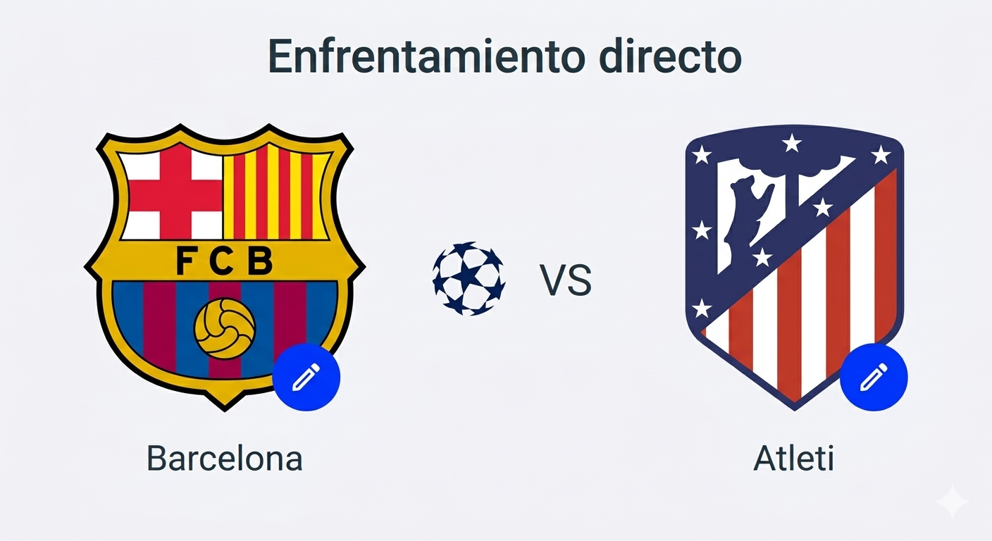 Barcelona vs. Atlético: El Clásico de Europa que siempre sonríe al "Cholo"