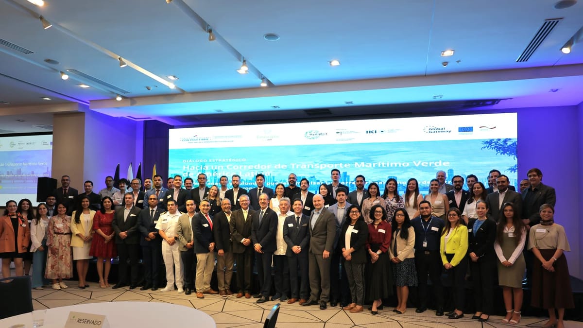 Panamá y Colombia impulsan Corredor Marítimo Verde con UE y H2 para descarbonizar