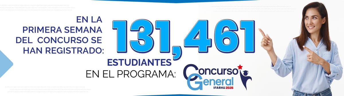 Becas IFARHU: Más de 131 mil inscritos en 5 días