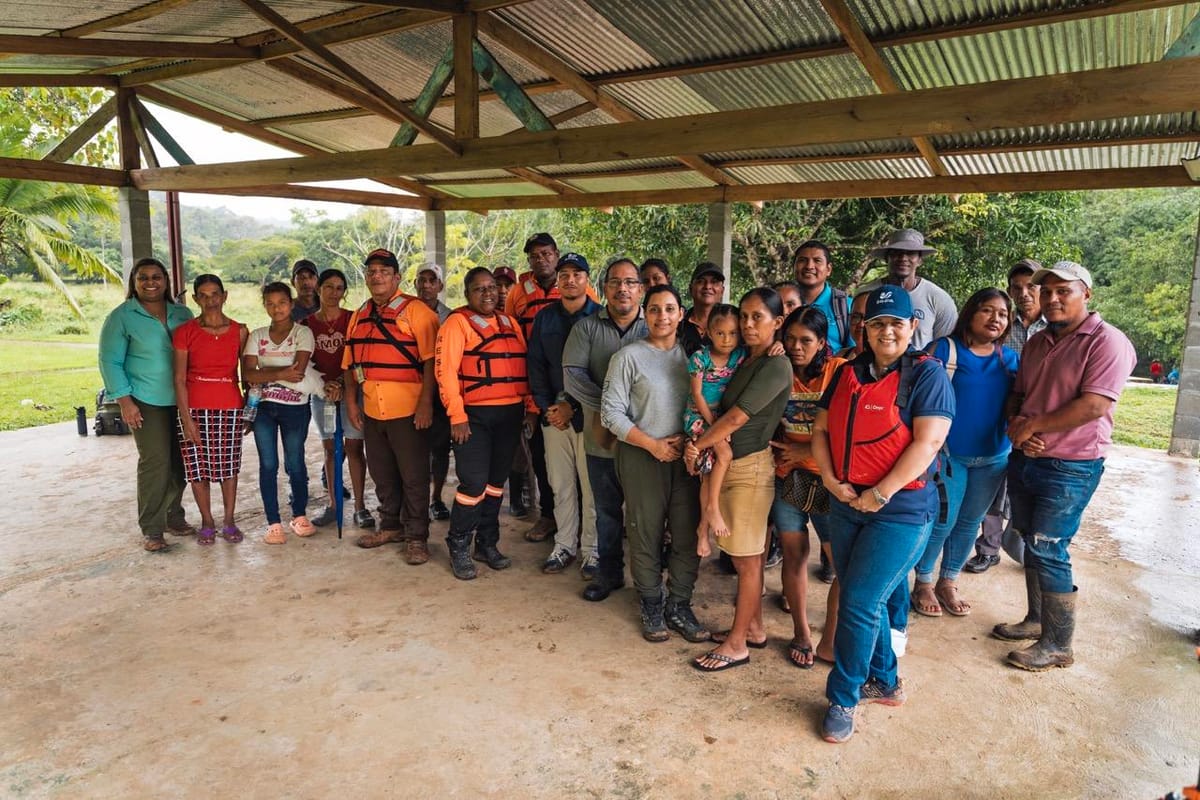 Alerta Temprana llega a Río Indio