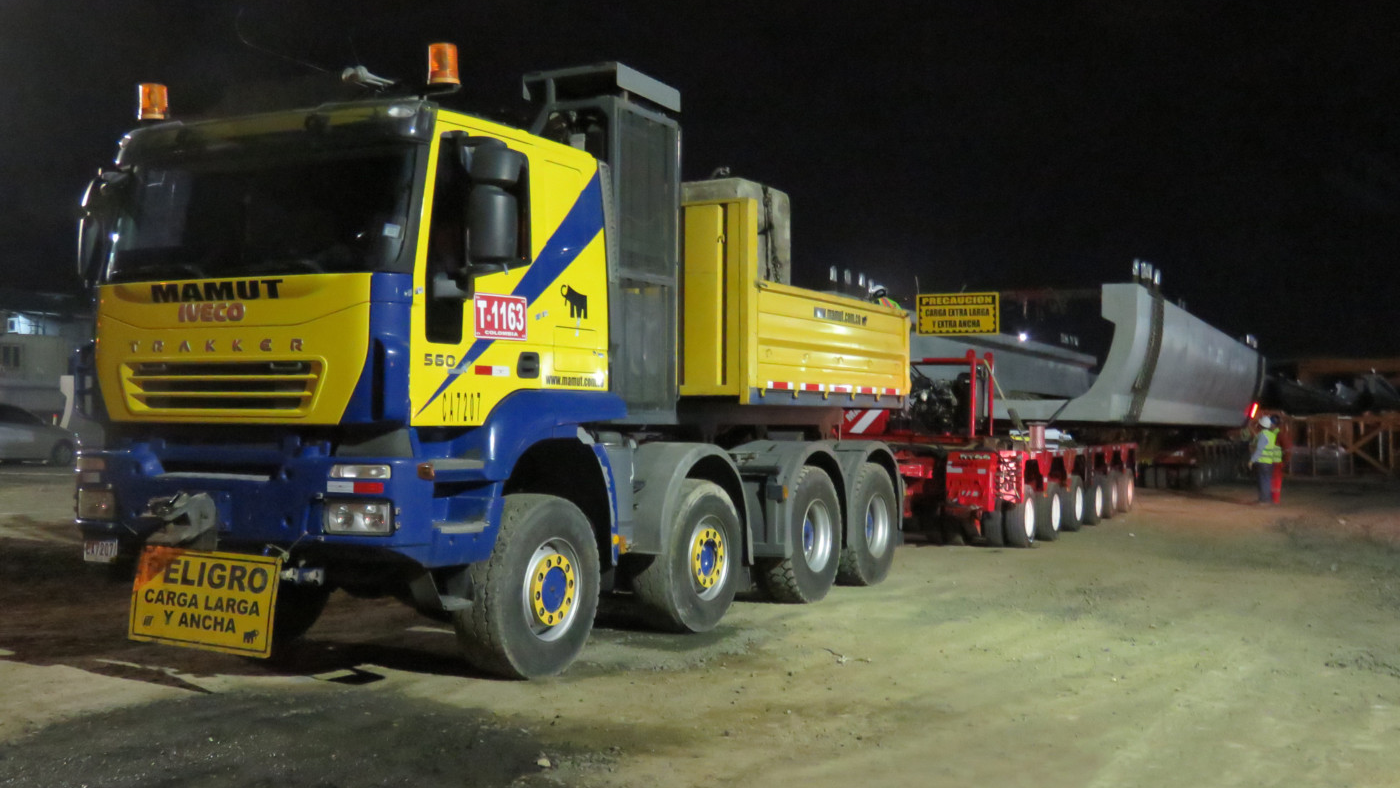 Metro inicia traslado de vigas para la Línea 3 hacia la estación Albrook