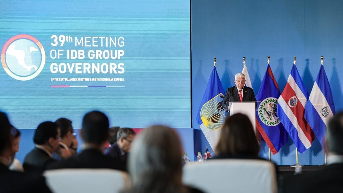 BID anuncia $1,000M para Panamá en 2026