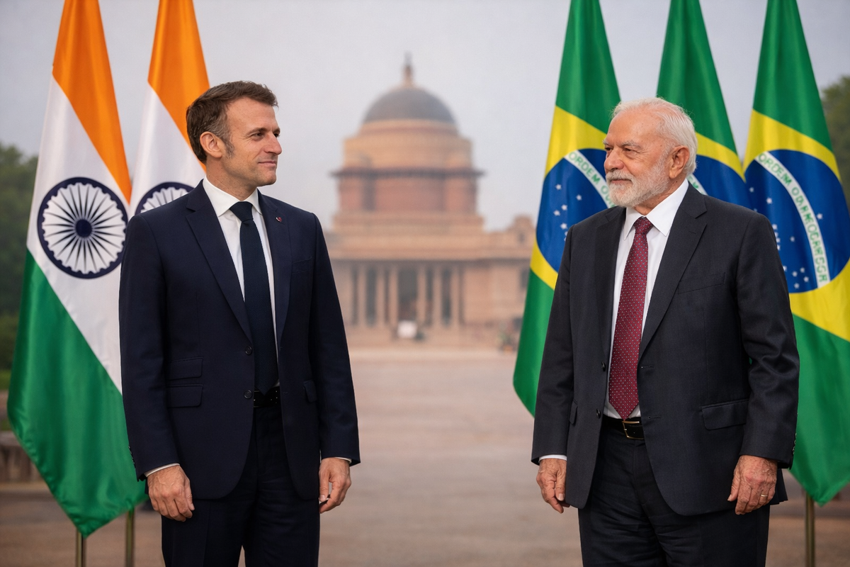 Macron solicita reunión con Lula, posible encuentro en India en el marco de foro global