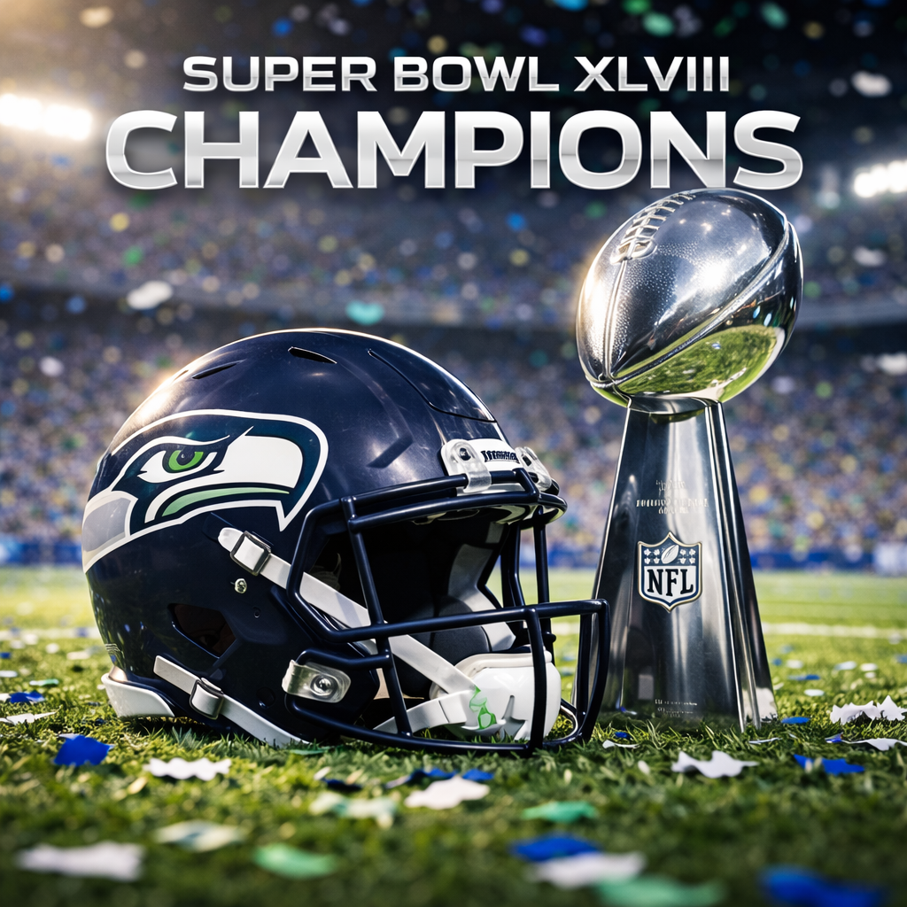 Seattle vuelve a lo más alto: los Seahawks conquistan el Super Bowl con autoridad