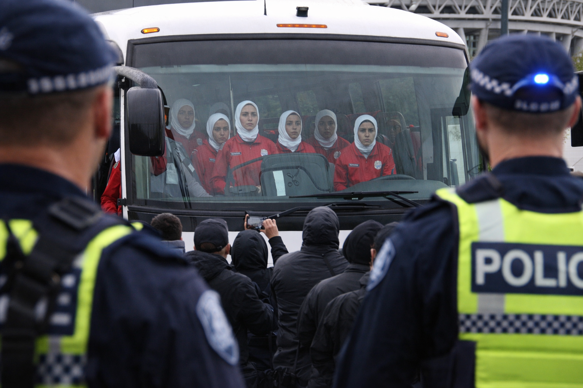 De la cancha al conflicto político: la selección femenina de Irán busca refugio en Australia