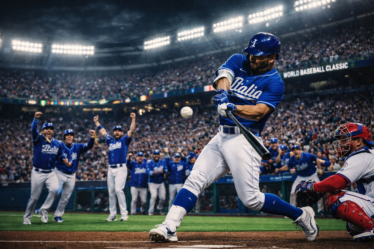 Italia elimina a Puerto Rico y se mete en semifinales del Clásico Mundial