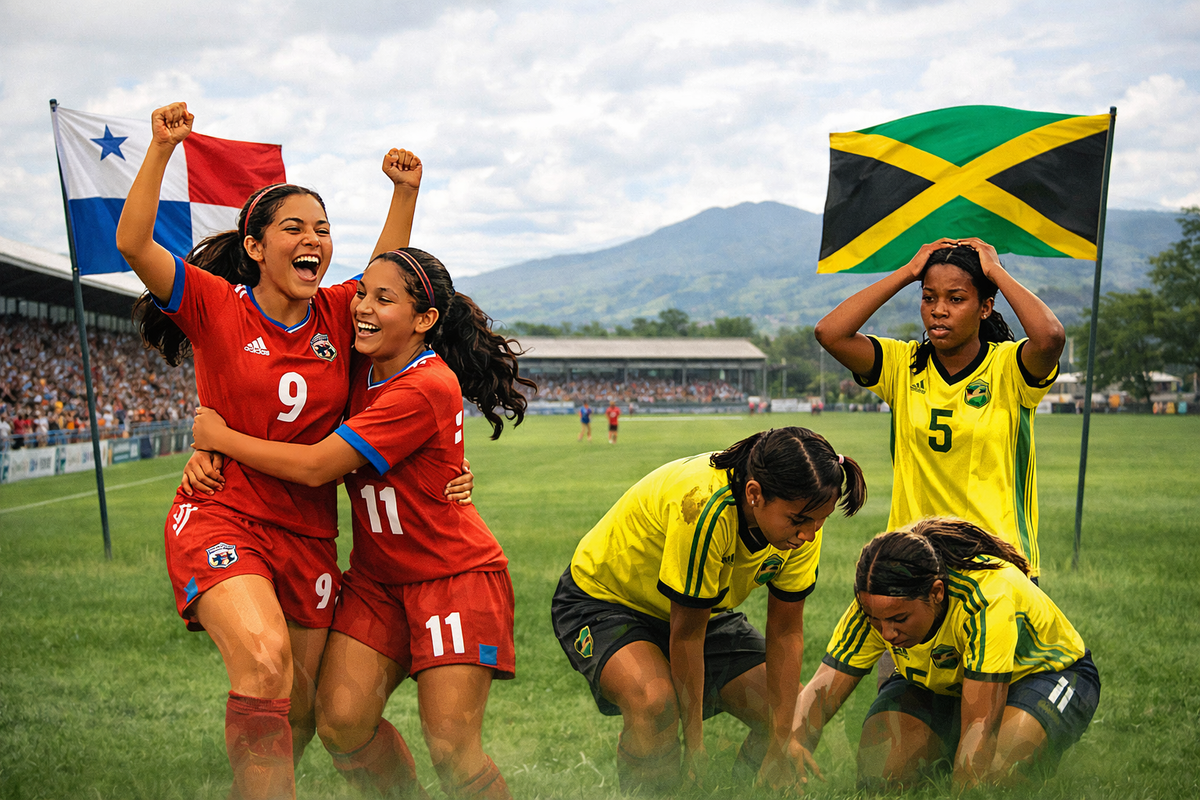 Panamá vence 3-1 a Jamaica y cierra su participación en la Ronda Final Sub-17 de Concacaf