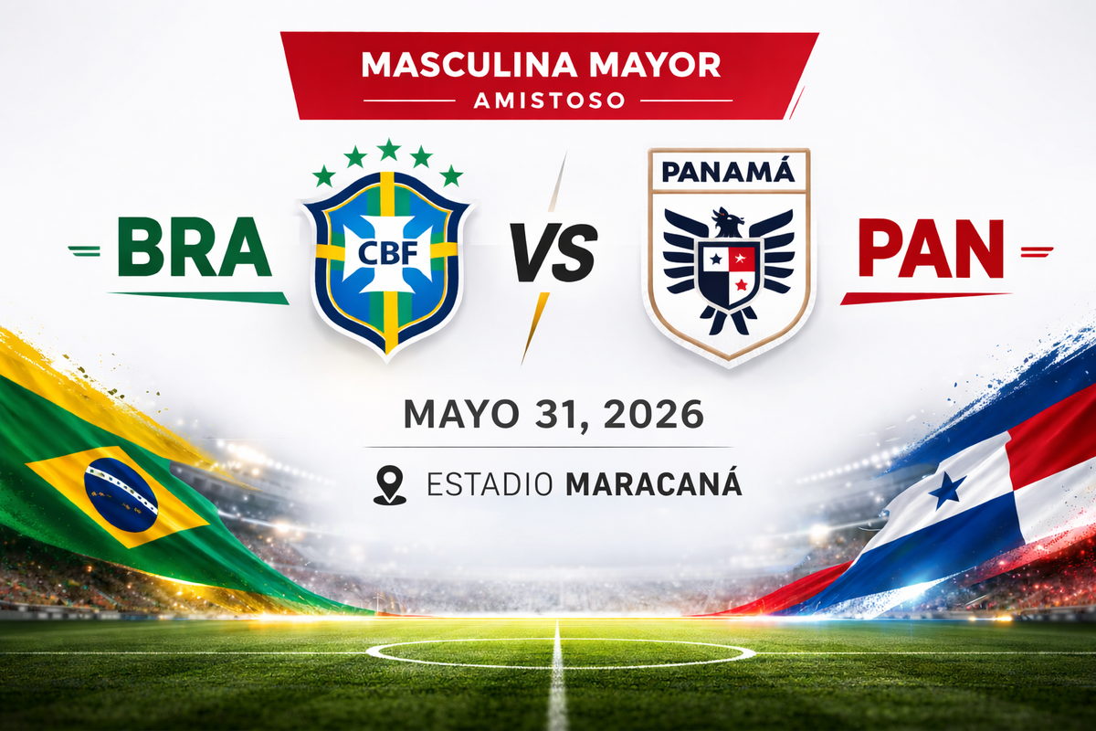 Panamá confirma amistoso con Brasil en el Maracaná el 31 de mayo