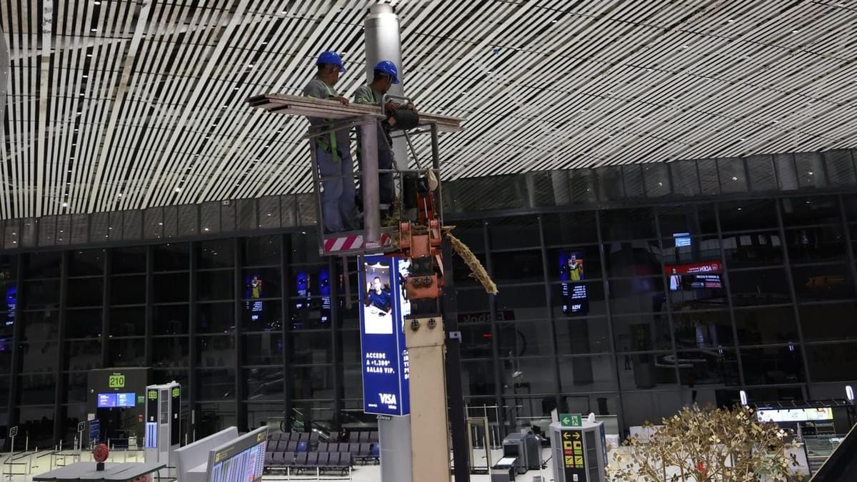 Tocumen T2 arregla techo por filtraciones