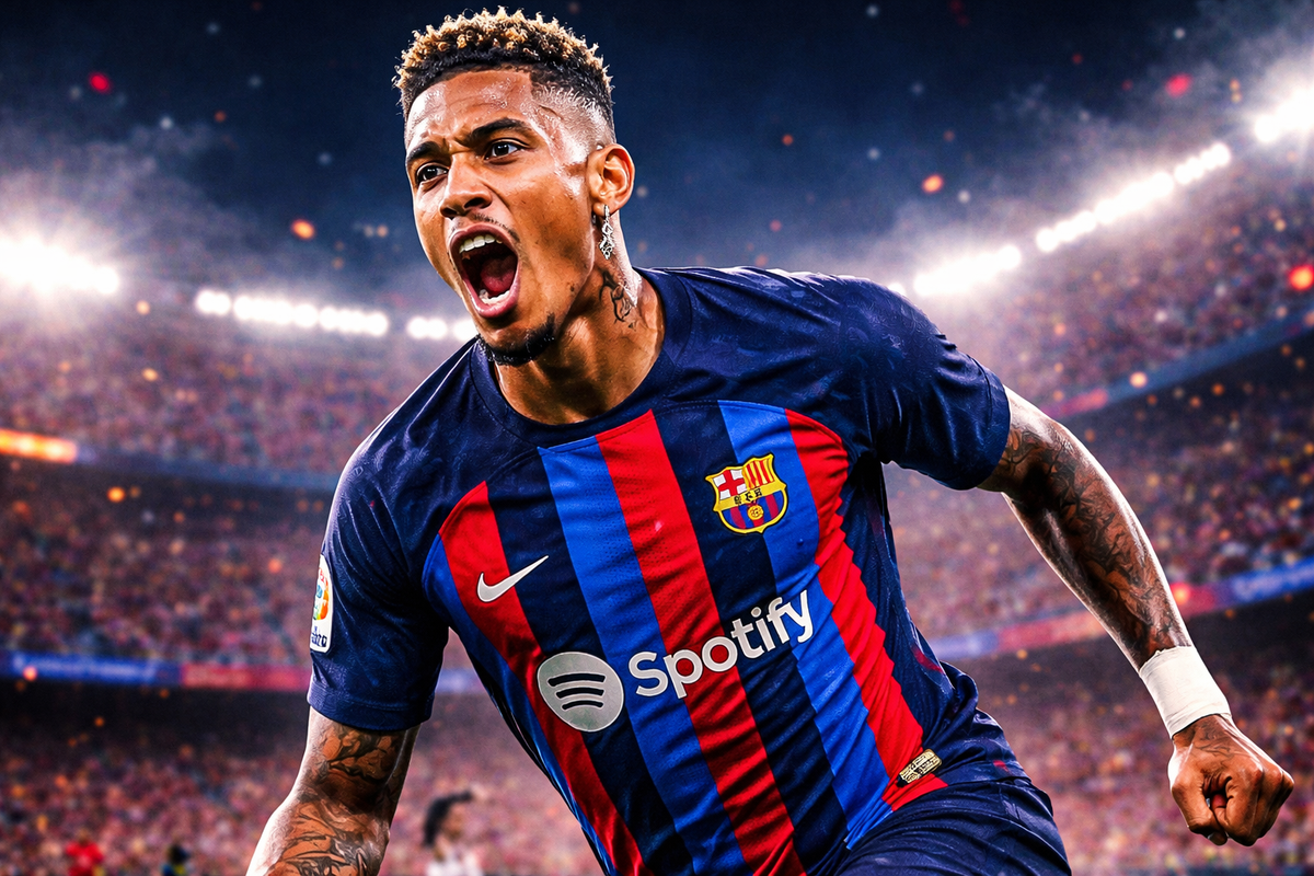 Barcelona confirma lesión de Raphinha: cinco semanas de baja