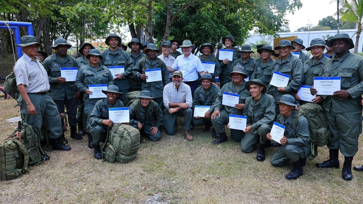 Guardaparques panameños: ahora certificados para proteger áreas