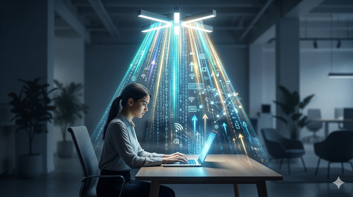 El fin de las zonas muertas: Li-Fi, la revolución que viaja a la velocidad de la luz