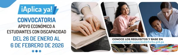 Becas IFARHU para estudiantes con discapacidad: ¡Aplica ya!