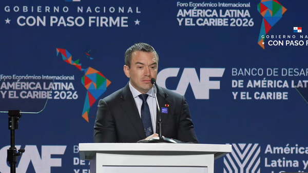 Daniel Noboa urge a América Latina a enfrentar el crimen y recuperar la dignidad