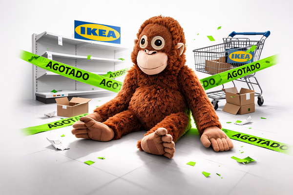 Demanda del peluche DJUNGELSKOG de IKEA se dispara y agota inventarios tras viralización en redes