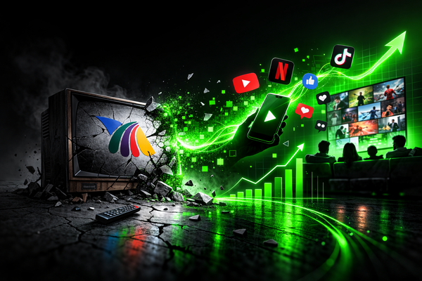 TV Azteca se reestructura en medio del declive de la televisión abierta