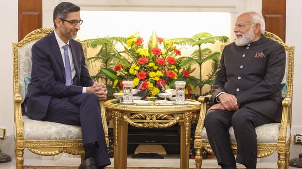 PM Modi se reúne con Sundar Pichai para potenciar colaboración en inteligencia artificial