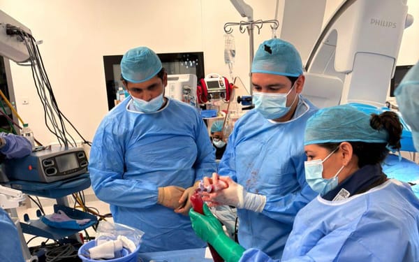 Ciudad de la Salud: Procedimiento clave contra coágulos