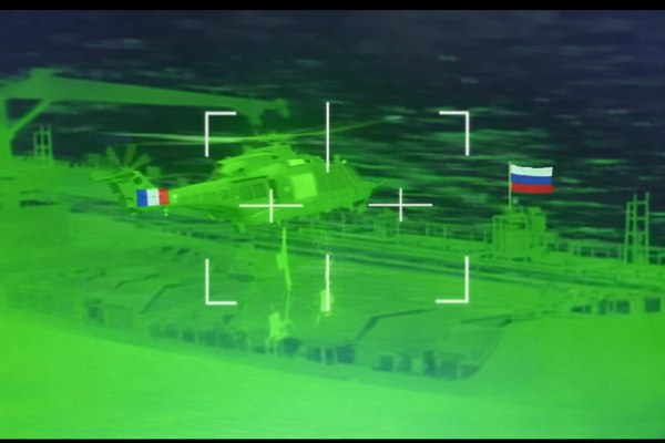 Marina Francesa y fuerzas belgas abordan petrolero sancionado en el Mar del Norte