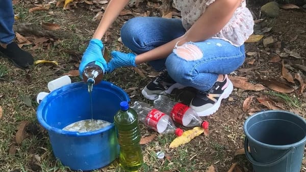 MiAMBIENTE enseña a hacer jabón con aceite usado en Pesé