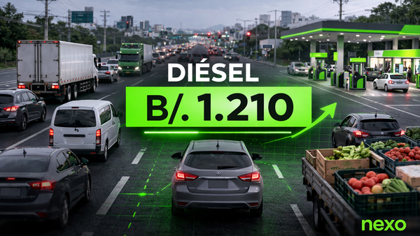 Diésel en Panamá roza máximo histórico y eleva costos en transporte y alimentos