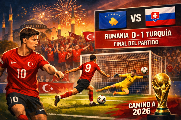 Turquía derrotó 1-0 a Rumanía en Estambul con asistencia de Arda Güler y jugará el playoff final