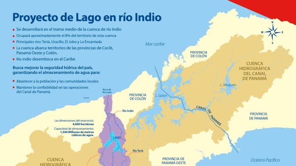 Canal de Panamá programará inicio de obras de Río Indio en 2028 con inversión de $1,500 millones